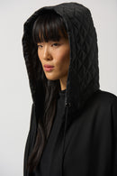 Quilted Cover-Up - Black
