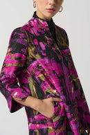Abstract Print Jacket - Black/multi