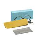 Venezia Reading Glasses - Havana Blue 2.5