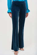 Velvet Pull-On Pants - Nightfall