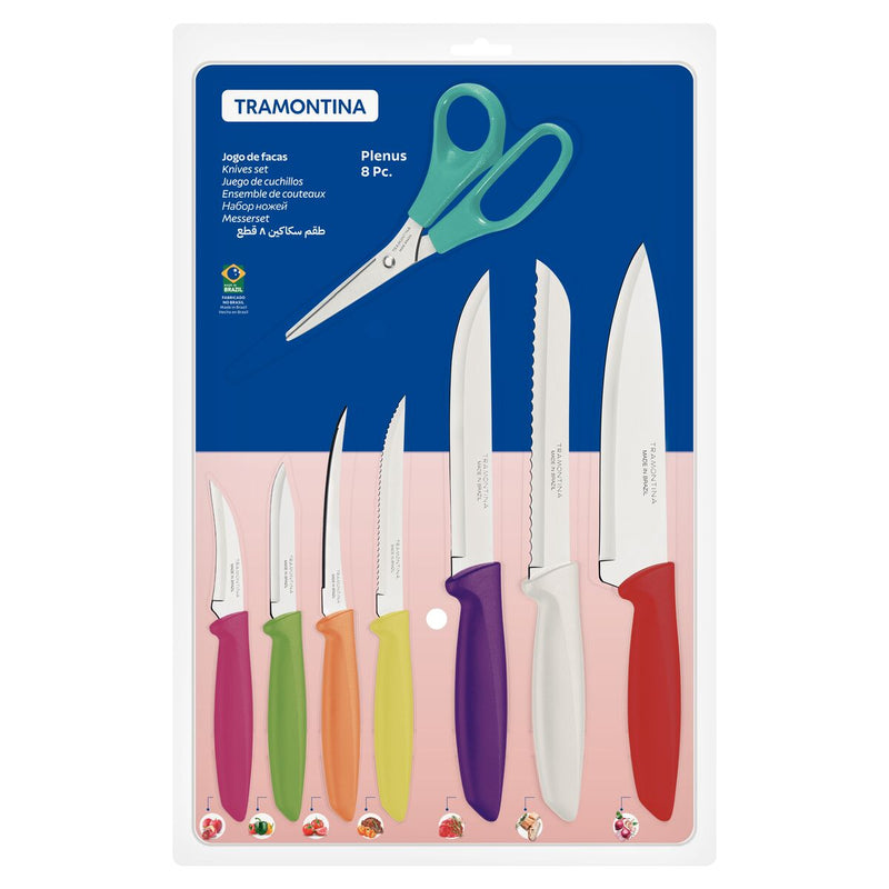 8 Piece Kitchen Knives Set