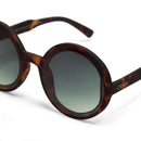 Monica Round Sunglasses - Classic Havana