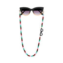 SPHÈRE COLORÉES Glasses Chain - Pink, Green & Blue