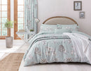 Etchings & Roses Duvet Cover Set - Duck Egg