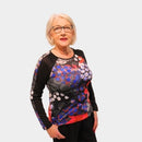 Bubble Print Round Neck Jumper - Print