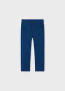 Twill Basic Trousers - Cyan
