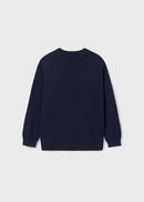 Cotton Jumper - Navy