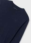 Cotton Jumper - Navy
