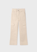Twill Trousers - Almond