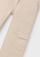 Twill Trousers - Almond