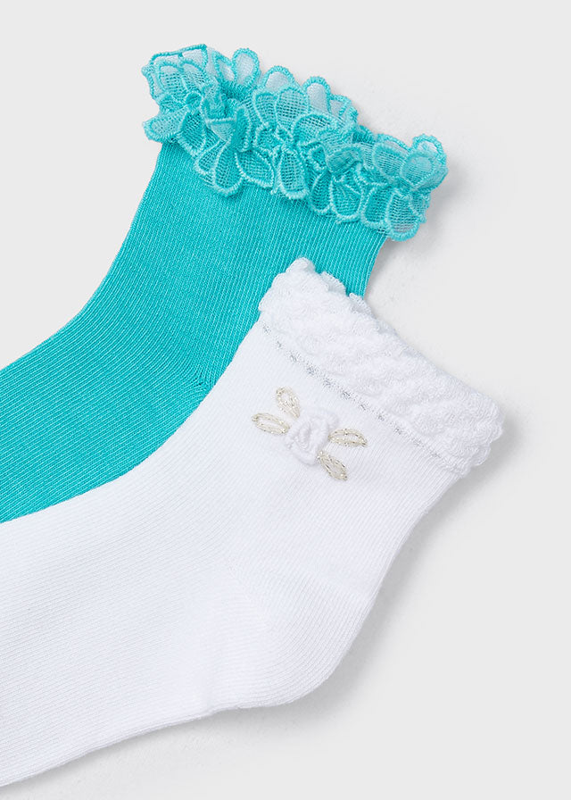 2 Socks Set - Jade