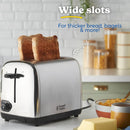 2 Slice Brushed Steel Toaster