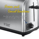 2 Slice Brushed Steel Toaster