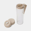 Make & Take Water Bottle with Strainer 0.5L - Soft Beige