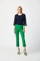 Mesh Sleeves Top - Midnight Blue