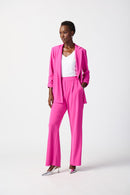 Wide Leg Trousers - Ultra Pink