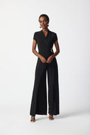 Wide Leg Jumpsuit - Black