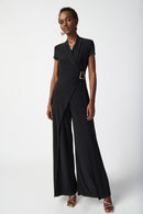 Wide Leg Jumpsuit - Black