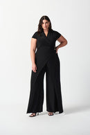 Wide Leg Jumpsuit - Black