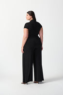 Wide Leg Jumpsuit - Black