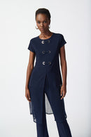 A-Line Tunic - Midnight Blue