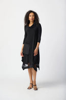 Handkerchief Dress - Black