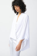 Dolman Sleeve Wrap Top - Vanilla