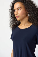 Knot Detail Top - Midnight Blue