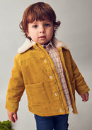 Corduroy Coat - Ocher
