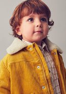 Corduroy Coat - Ocher