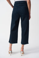 Claudia Culotte Jeans - Dark Denim Blue