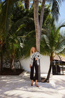 Mesh Jacket - Vanilla/black