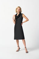 Memory Cocoon Dress - Black