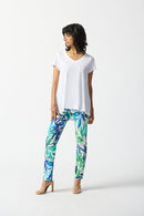 Silky Knit A-Line Top - Vanilla