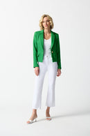 Bouclé Boxy Blazer - Island Green