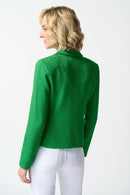 Bouclé Boxy Blazer - Island Green