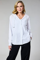 Hooded Top - White