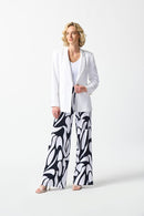 Woven Fitted Blazer - Vanilla