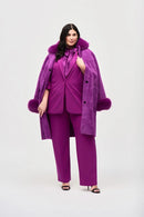 Silky Knit Boxy Blazer - Empress