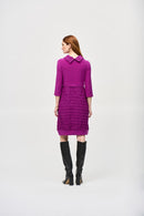 Jacquard Cocoon Dress - Empress