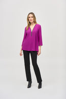 Silky Fit n Flare Tunic - Empress