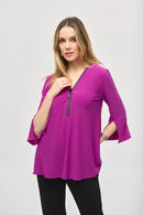Silky Fit n Flare Tunic - Empress