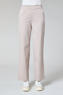 Elastic Waist Straight - Sand