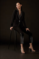 Silky Pull-On Pants - Black