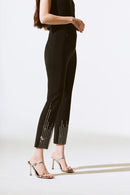 Silky Pull-On Pants - Black