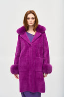 Faux Fur Sweater Coat - Empress