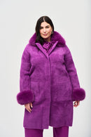 Faux Fur Sweater Coat - Empress