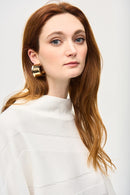 Sweater Knit Boxy Top - Vanilla