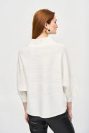 Sweater Knit Boxy Top - Vanilla