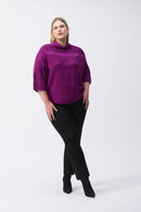 Sweater Knit Boxy Top - Empress
